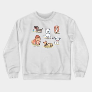 The best friend for the dog Crewneck Sweatshirt